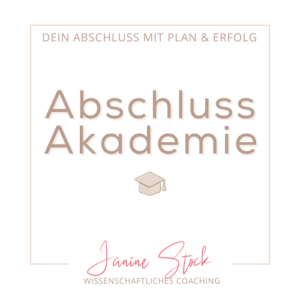 Abschluss Akademie Janine Greyer-Stock Logo